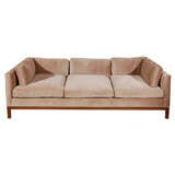 Curved Back Sofa