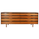 Large Walnut Dresser By John Kapel