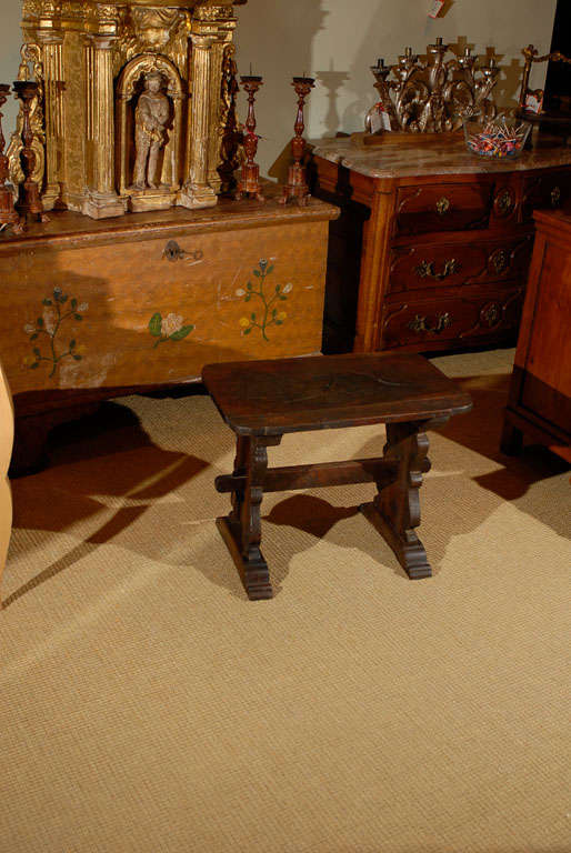 Small Rustic 19th Century Table