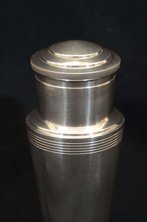 English Keith Murray for Mappin & Webb Cocktail Shaker For Sale