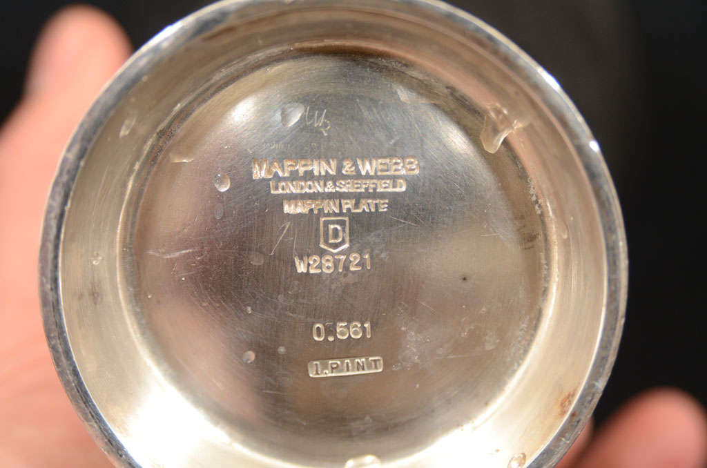 Keith Murray for Mappin & Webb Cocktail Shaker In Excellent Condition For Sale In New York, NY