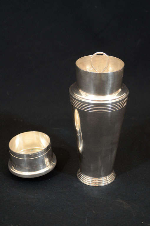 Mid-20th Century Keith Murray for Mappin & Webb Cocktail Shaker For Sale