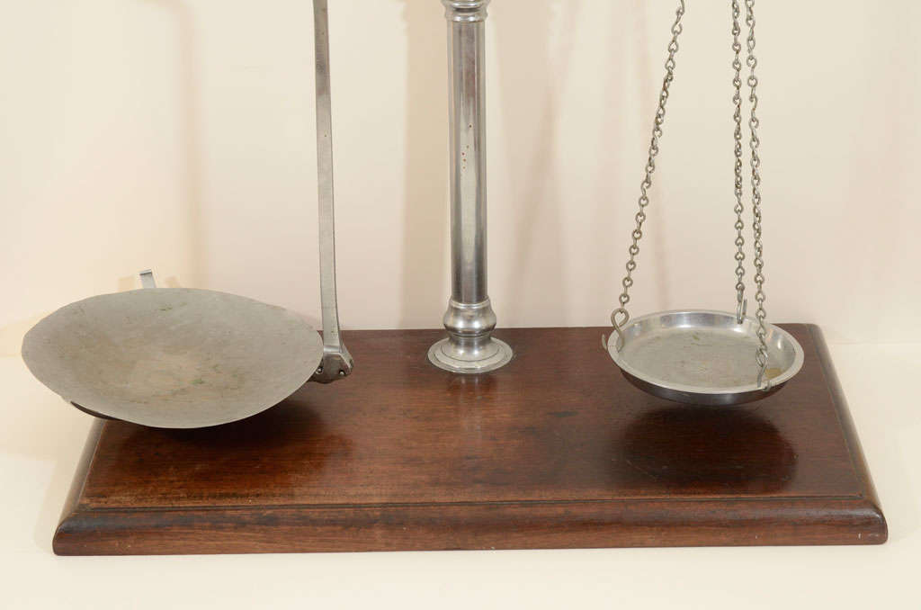 English Antique Equal Arm Balance Scales