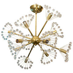 Modern Chandelier with Crystal Elements