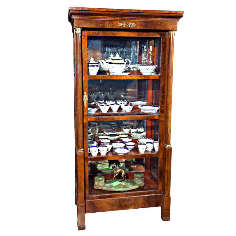 Empire Curio Cabinet For Sale