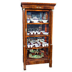 Antique Empire Curio Cabinet