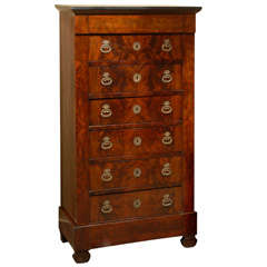 French Flame Mahogany Semainier