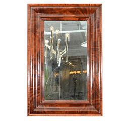 American Empire Mahogany Mirror