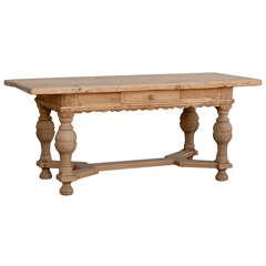 A Swedish 18th C. Baroque Table