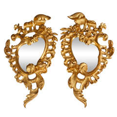 A Fantastic Pair of Late 19th Century Rococo Mirrors 8