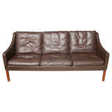 Retro Borge Mogensen Three Seat Sofa