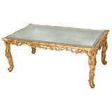 Carved Giltwood Coffee Table