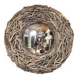 Convex Mirror in Frame of Driftwood