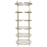 Large Six-Tier Classical Etagere