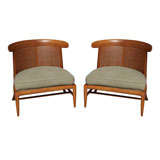 Pair of Erwin-Lambeth Slipper Chairs