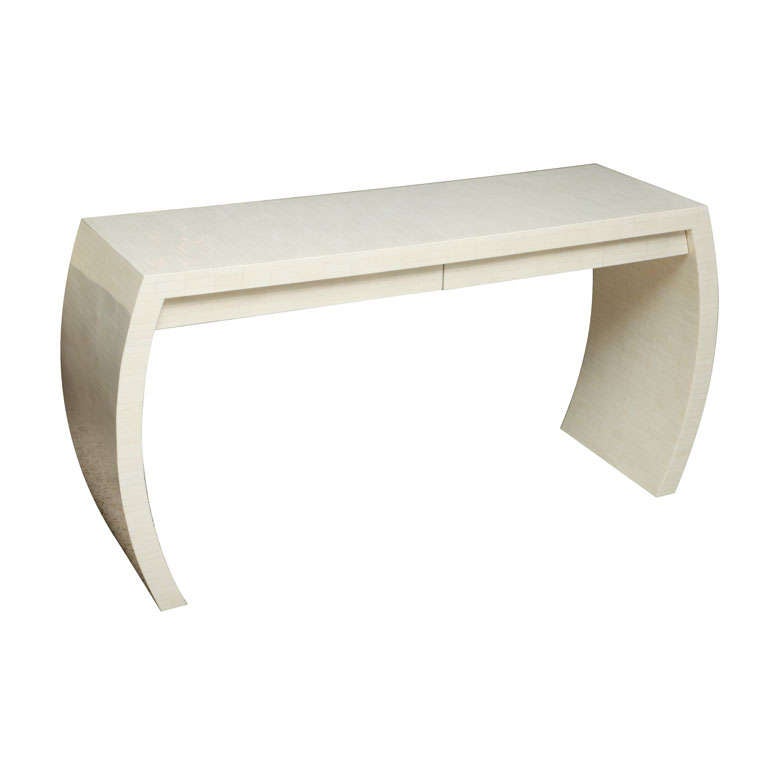 70
s Tesselated Bone Desk/Console