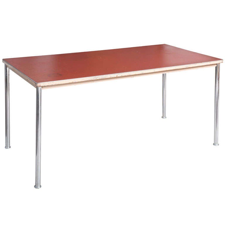 Rare & Early Table/Desk by Le Corbusier