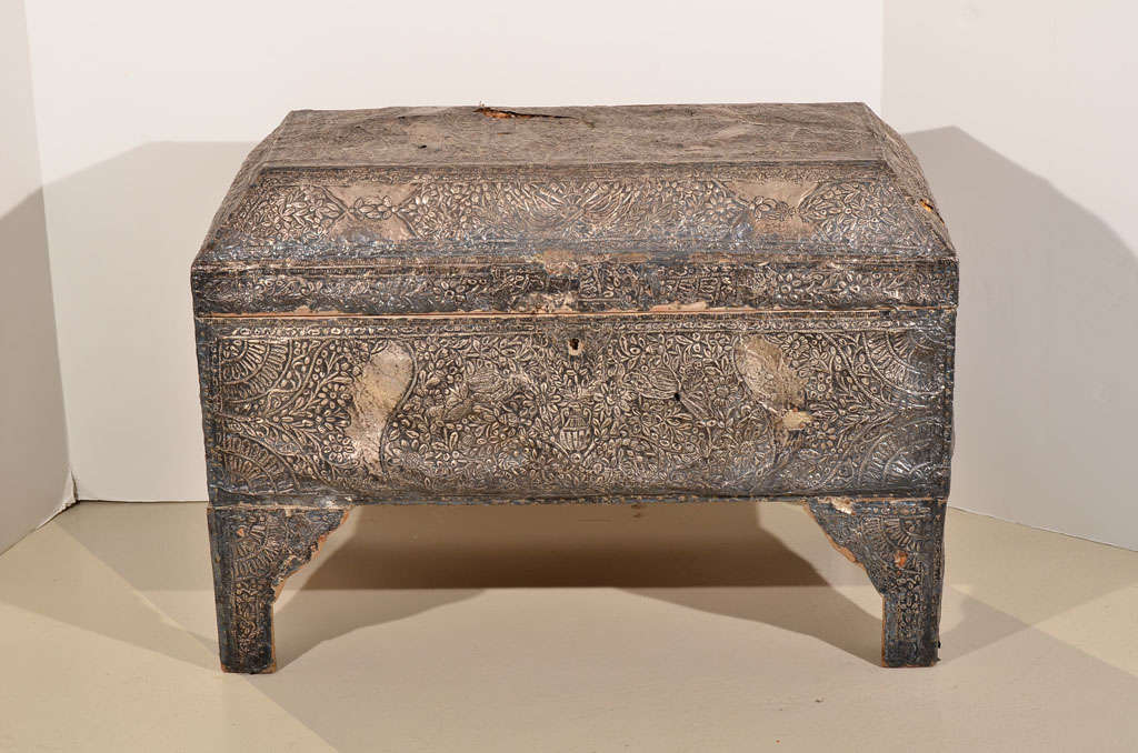 Late 19th Century Repousse Coffer For Sale 8