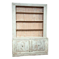 Rustic bookcse from reclaimed pine