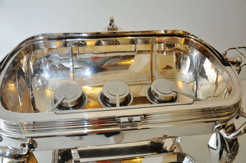 Silver Plated Meat Trolley 2