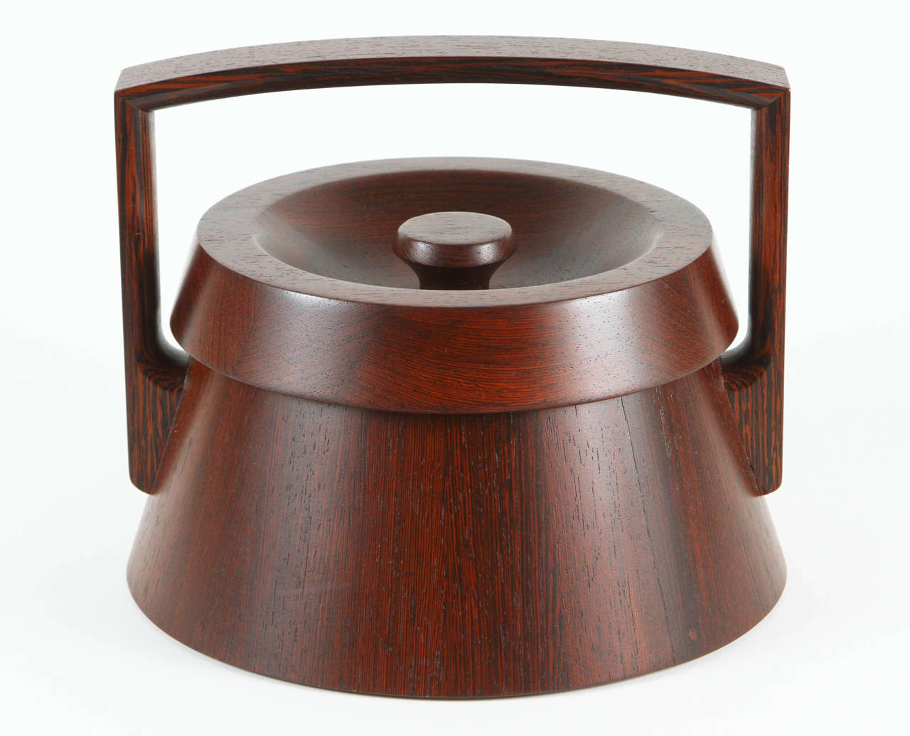 Wenge Ice Bucket from the Dansk "Rare Woods" Collection