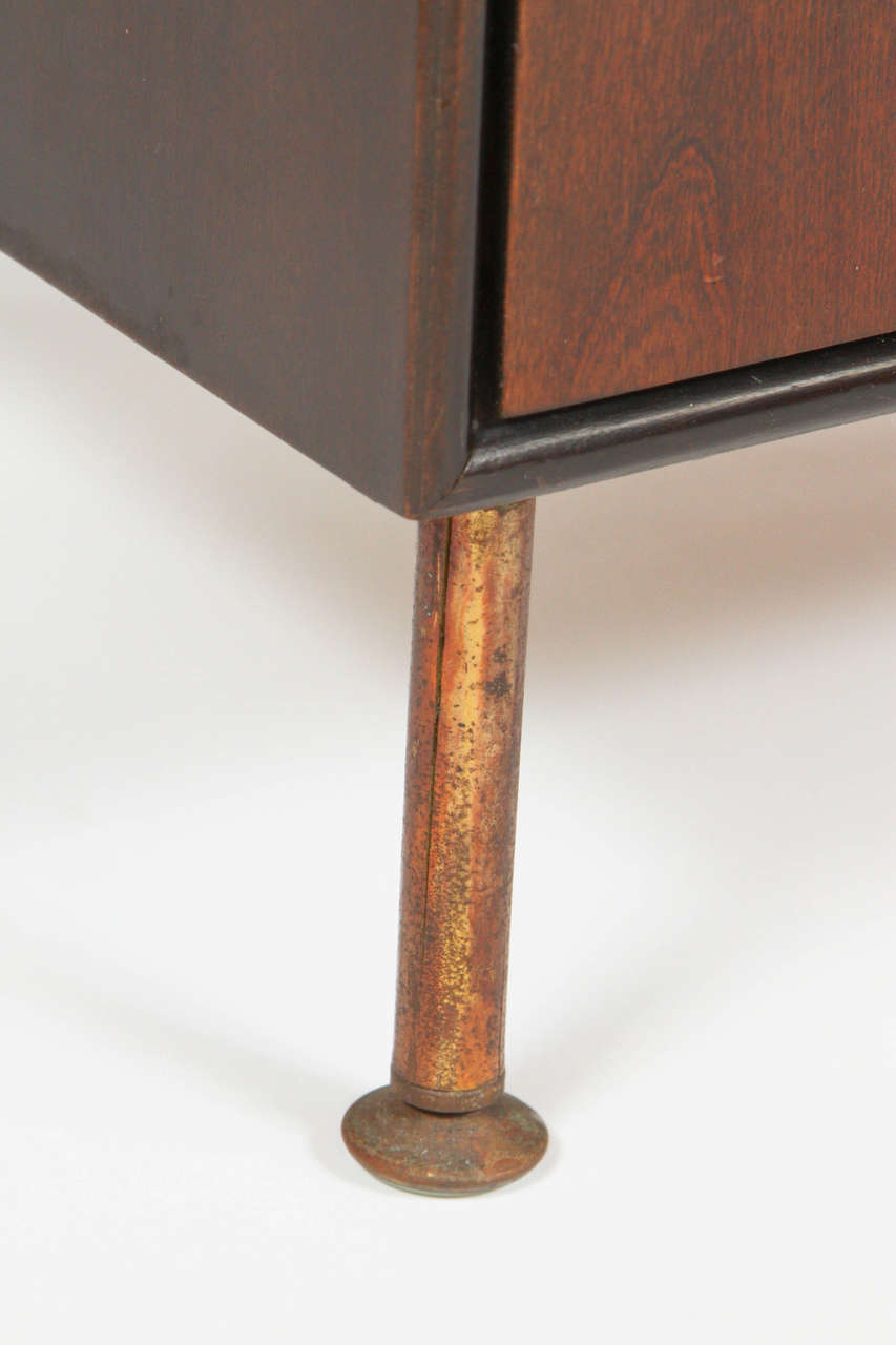 Mid-20th Century Milo Baughman for Directional Chairside Chest For Sale