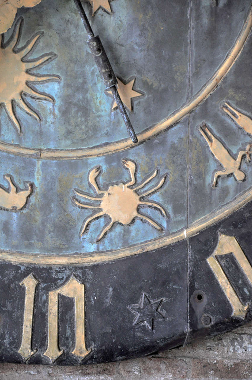 Zodiac Clock Face from the Schlitz Brewery 2
