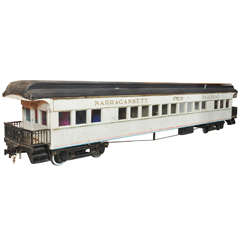 Retro Narragansett Pier Railroad Scale Train Model