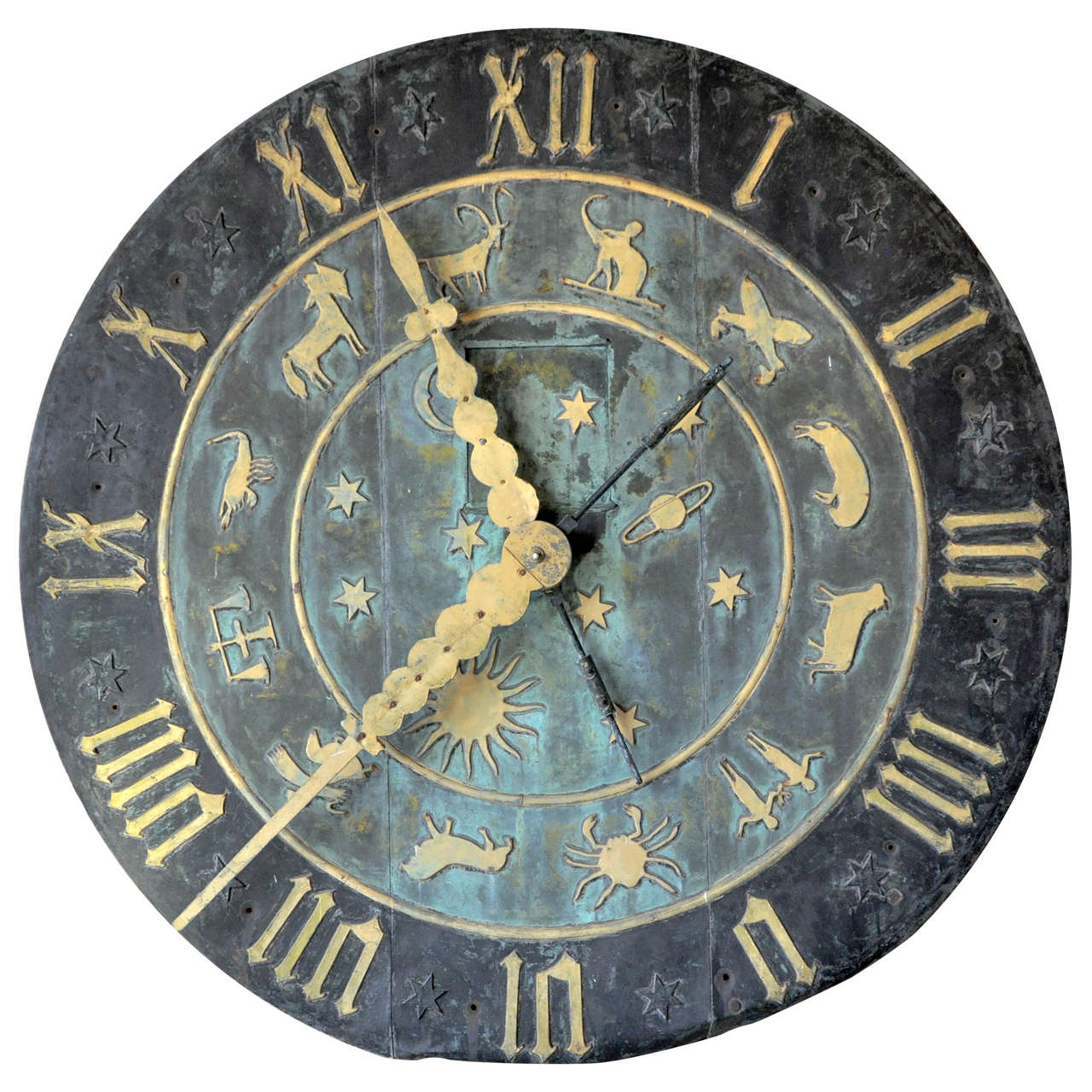 Zodiac Clock Face from the Schlitz Brewery For Sale at 1stDibs