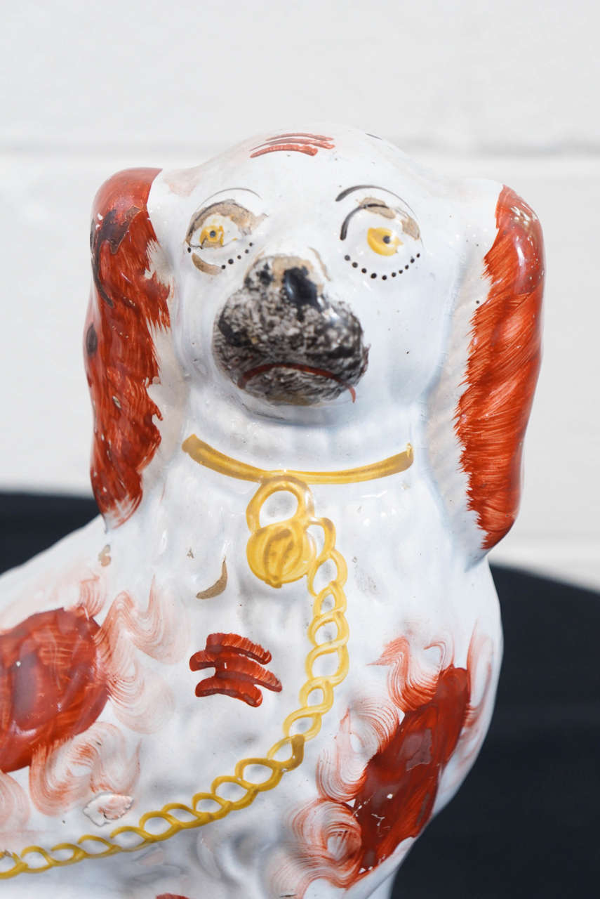 Late 19th Century Staffordshire Dogs in Pairs