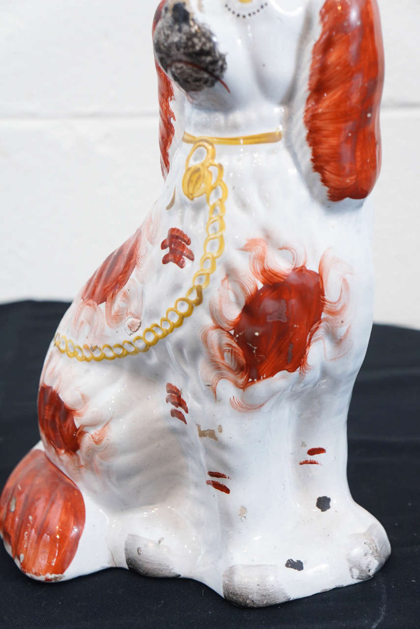 Ceramic Staffordshire Dogs in Pairs
