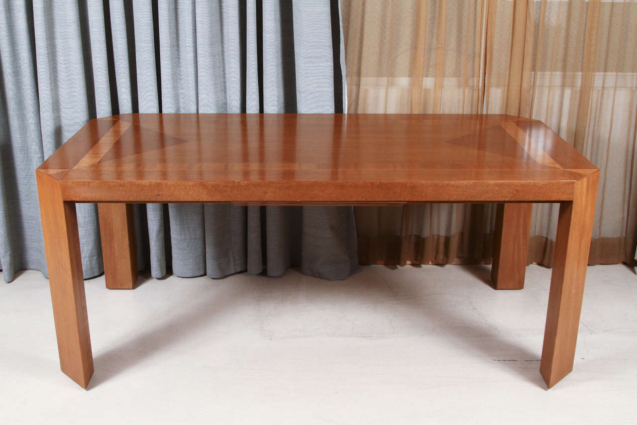 Primavera Writing or Dining Table by Charles Pfister for Baker