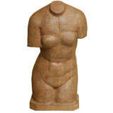 Marble statue of woman turso