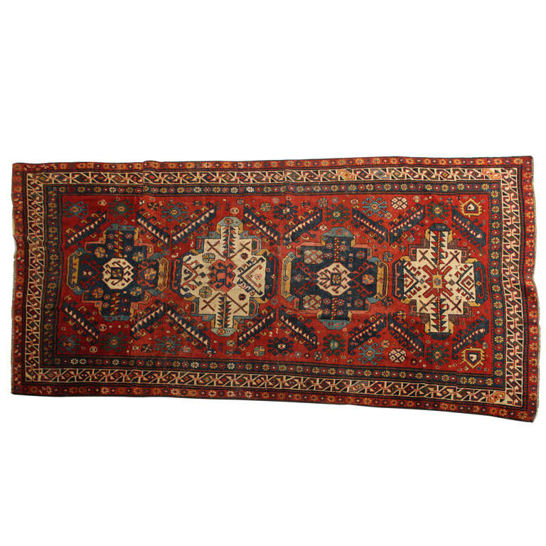 Antique kazak rug at 1stdibs