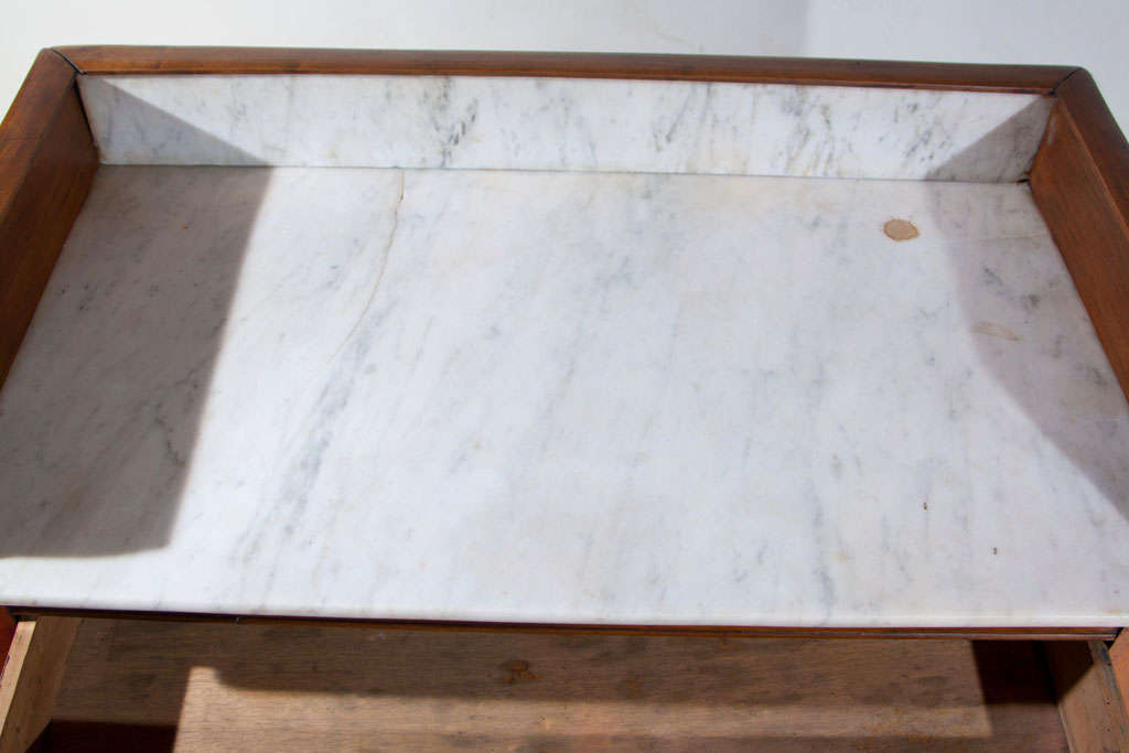 French  Marble Top  Vanity For Sale 1