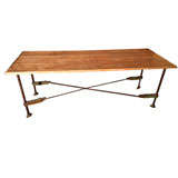 French Trestle Table