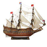 Extremely fine Wooden replica of the "Sovereign of the Seas".