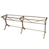 Double Bistro Table Cast Iron Base Double Bistro Table Cast Iron Base