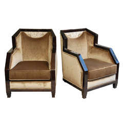 Pair of Salon Chairs by AH