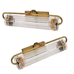 Pair of Italian picture lights