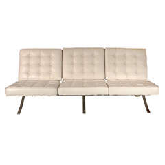 Vintage Sofa in the style of Mies van der Rohe Barcelona