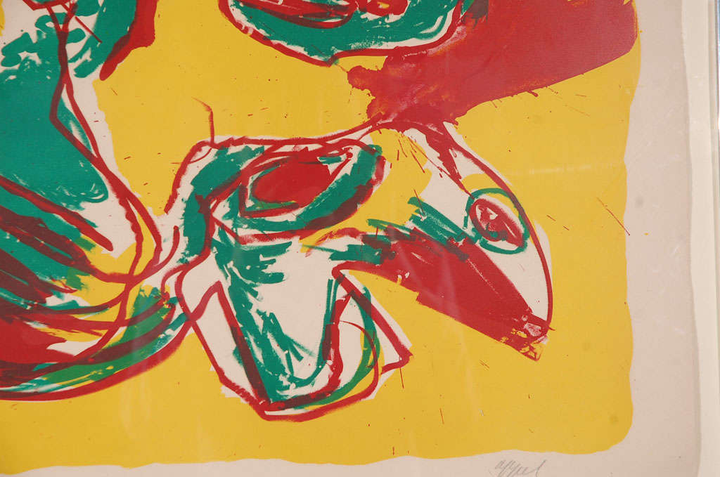 karel appel two figures