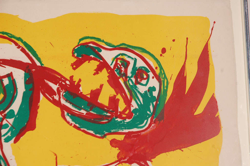 karel appel two figures