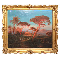 18th century Italian landscape painting