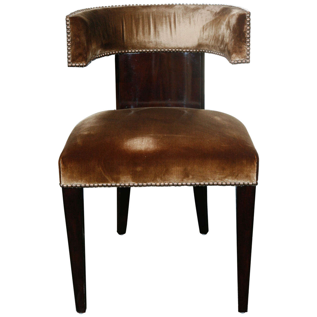Custom-made Modern Klismos Dining or Desk Chair Ardenne For Sale