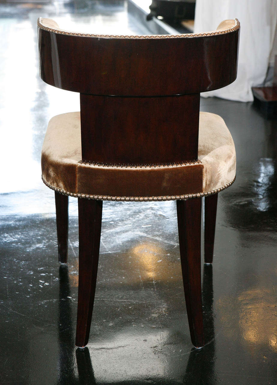 Custom-made Modern Klismos Dining or Desk Chair Ardenne For Sale 1