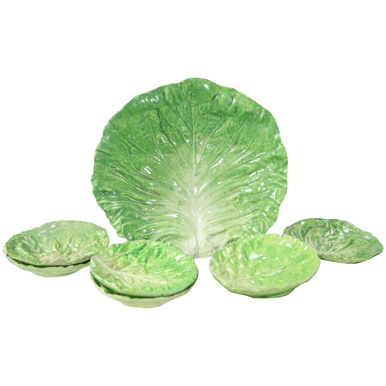 Napoli Cabbage Plates and Bowl