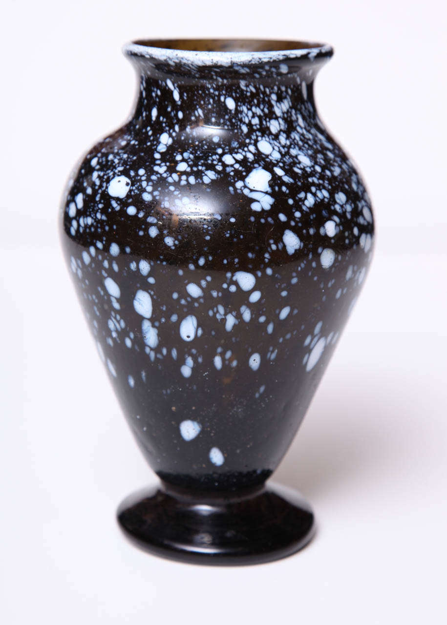 George III An 18th Century English Nailsea Glass Vase