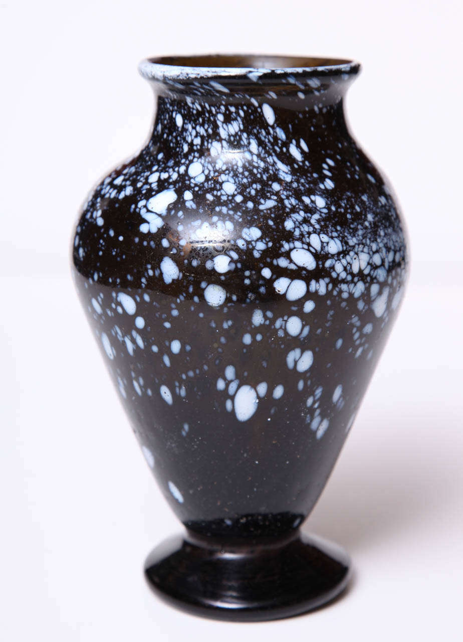 British An 18th Century English Nailsea Glass Vase