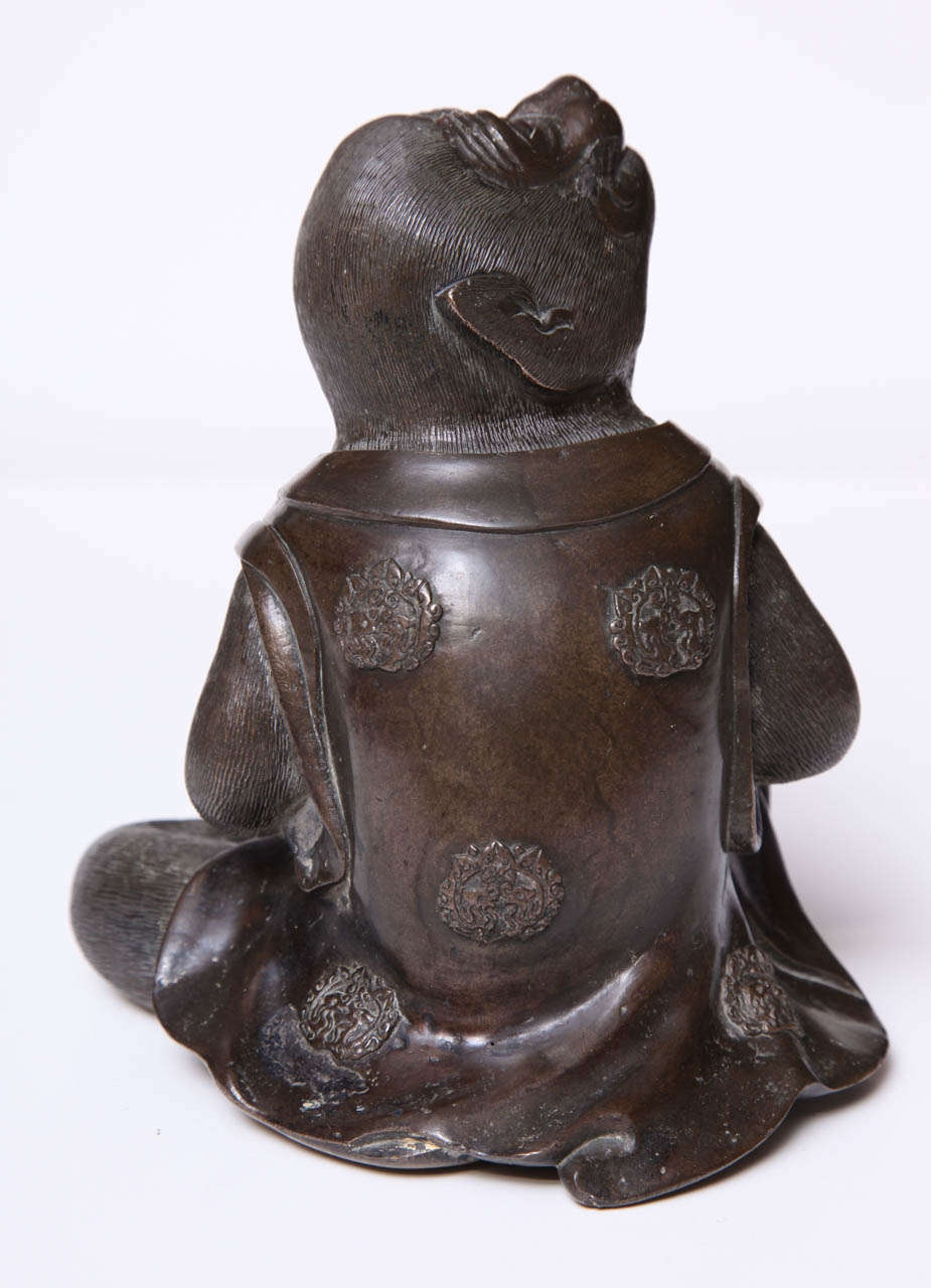 Japanese Bronze Monkey, Meiji period 2